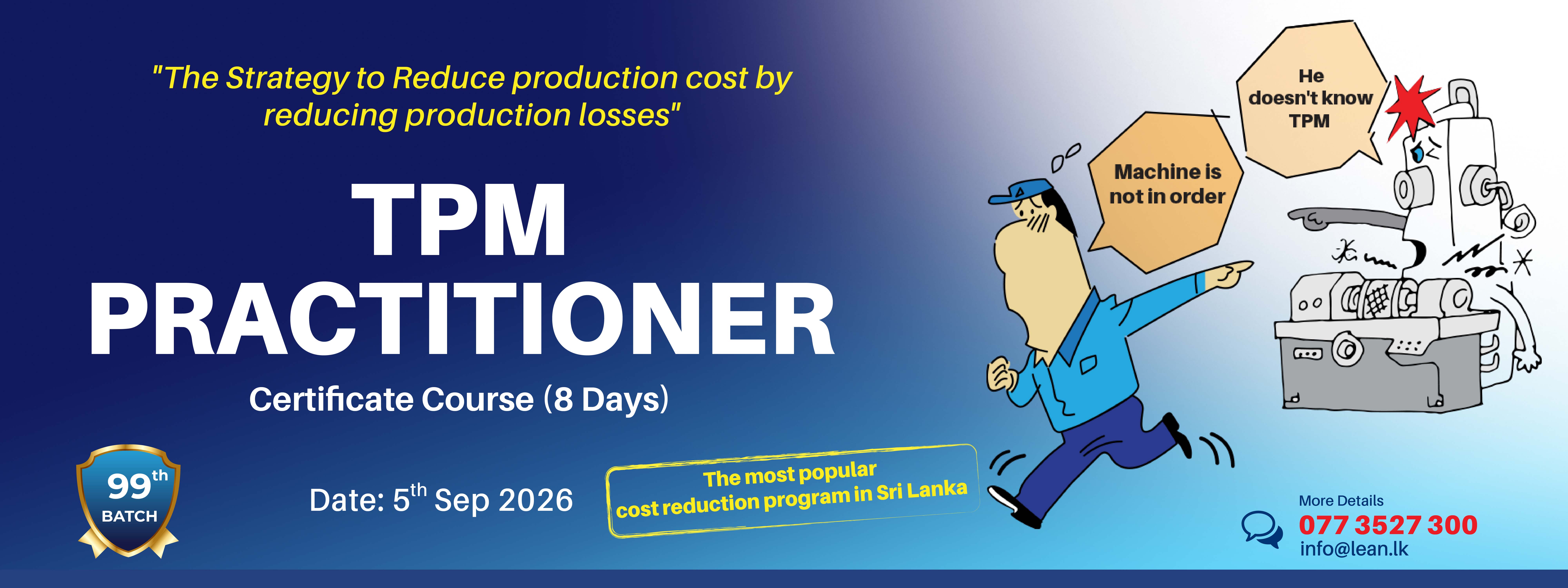 TPM Practitioner Certificate Course